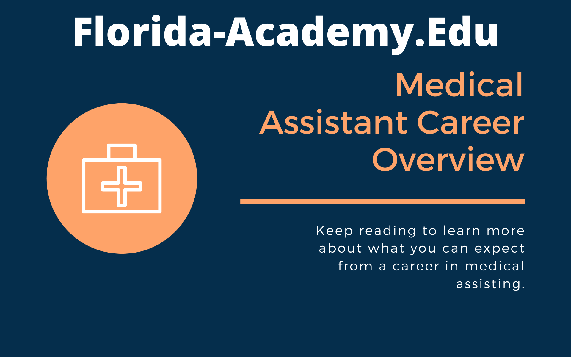 Medical Assistant Career Overview Why And How Information 9770