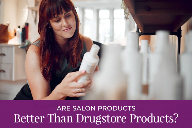 Salon products better than drugstore products?