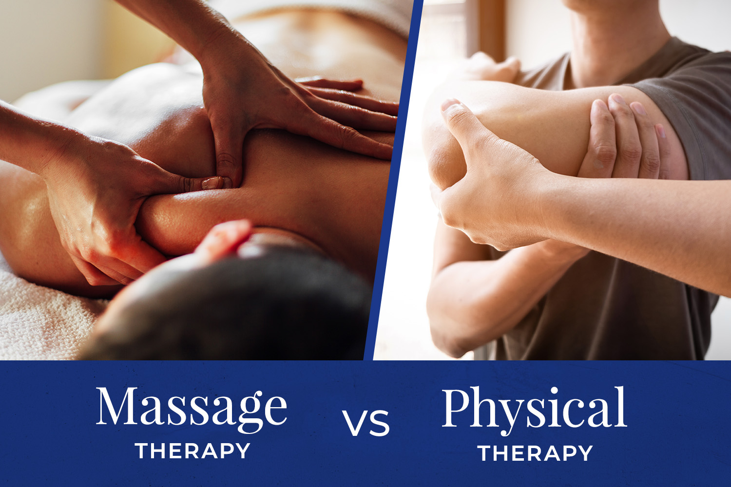Massage Therapy vs. Physical Therapy