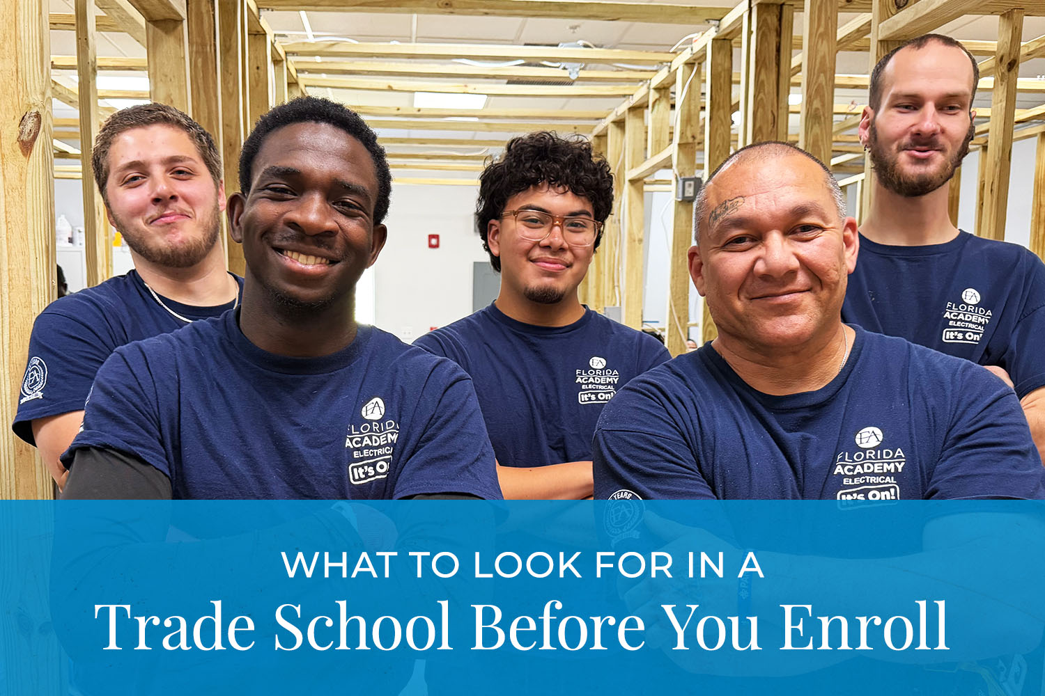 What to Look for in a Trade School Before You Enroll; students standing in school lab