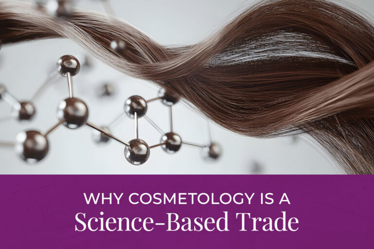 Cosmetology is a science-based trade. Hair and atoms.